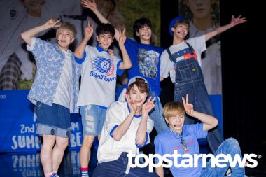 [현장리포트] ‘썸머바이브’ 아스트로(ASTRO), 1위 공약 “수영복 입고 노래 하겠다”