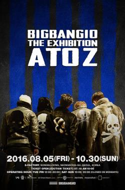 빅뱅(BIGBANG), 데뷔 10주년 전시 ‘BIGBANG10 THE EXHIBITION: A TO Z’ 포스터 공개