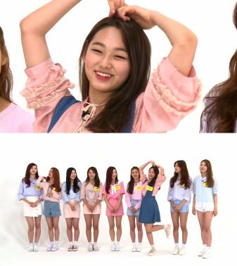 ‘주간아이돌’ 구구단(gu9udan) 미나, 제주 소녀의 애교 발산