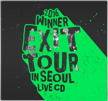 위너(WINNER), 28일 첫 콘 실황 담은  ‘2016 WINNER EXIT TOUR LIVE CD’ 출시