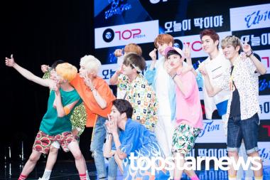 [현장리포트] 업텐션(UP10TION), 그들이 밝힌 1위 공약은?