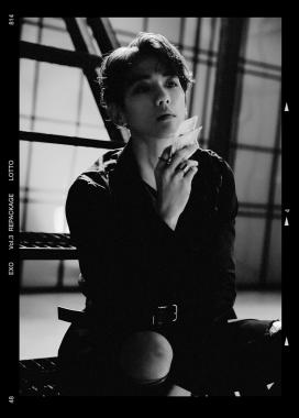 엑소(EXO) 시우민-백현-첸, ‘LOTTO’ 흑백 티저 이미지 속 ‘강렬한 카리스마’