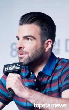 [HD포토] 재커리 퀸토 (Zachary Quinto), ‘남성미 넘치는 수염’