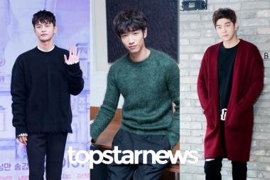 [HD테마] 男 배우들의 때이른 스웨터 패션… ‘서인국-류이호-윤균상’