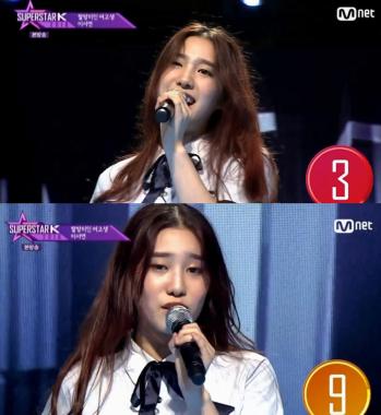 [예능리뷰] ‘슈퍼스타K 2016’ 팔방미인 여고생 이서연, 탈락 4 합격 3으로 아쉽게 탈락