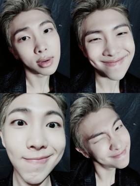 [starSNS] 防弹少年团 RapMonster, “希望大家今天多多微笑”… ‘南俊你也是哦’