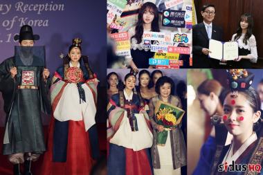 김소현, 한복디자이너 이영희 패션쇼 참여…‘우아한 한복 자태’