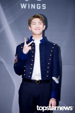 [현장리포트] ‘WINGS’ 방탄소년단(BTS) 랩몬스터, “믿고 듣는 가수 되고 싶다”