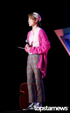 [HD포토] 엔시티 드림(NCT DREAM) 제노, ‘풍선껌을 연상시키는 핑크 프레피룩’