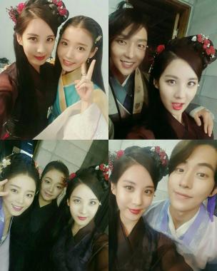 [스타SNS] 소녀시대(SNSD) 서현, ‘달의 연인 - 보보경심려’ 출연진들과 셀카 대방출…‘관심 집중’