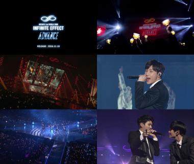 인피니트(INFINITE), 두 번째 월드투어 앵콜 콘서트 DVD 티저 공개… ‘환호’