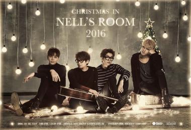 넬(NELL), 12월 24일 단독 콘서트 ‘CHRISTMAS IN NELL&apos;S ROOM 2016’ 개최…‘9일 티켓 오픈’