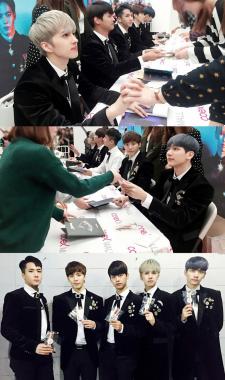 빅스(VIXX), 팬사인회서 빼빼로데이 기념 역조공…‘각별한 팬사랑’