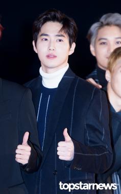 [HD포토] 엑소(EXO) 수호, ‘뽀얀 피부 뽐내는 토끼왕자님’