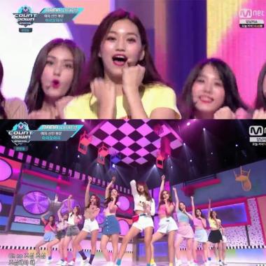 [예능리뷰] ‘엠카운트다운’ 아이오아이(I.O.I), 신곡 ‘너무너무너무’로 상큼 발랄한 매력 과시