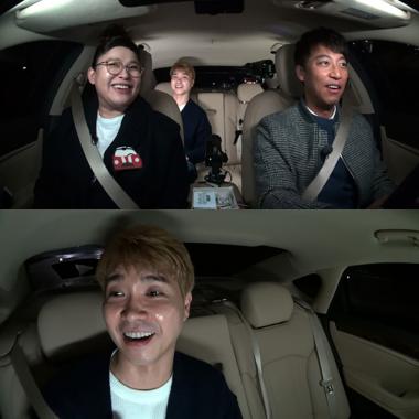 ‘현장토크쇼 택시’ 박수홍, 이영자-오만석 보자마자 “엉덩이 타투 보여 드릴까요”