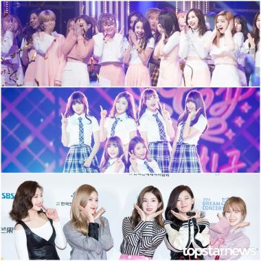 [HD테마] 2016년 국내 유튜브 이용자들이 사랑한 걸그룹…‘트와이스-여자친구-레드벨벳’