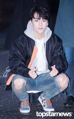 [HD포토] 세븐틴(SEVENTEEN) 버논, ‘잘생김에 끌린다’