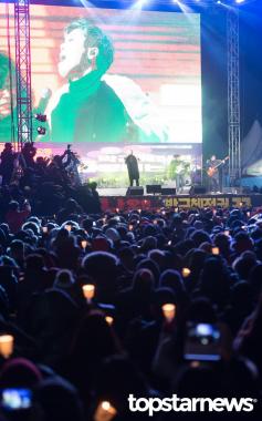 [HD포토] 이은미, ‘감동의  무반주 애국가...콘서트장을 방불케 하는 촛불 집회’