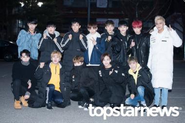 [UHD포토] 세븐틴(SEVENTEEN), ‘추워도 잘생김 뿜뿜’