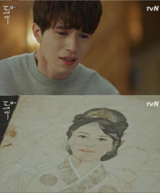 [금토드라마] ‘도깨비’ 이동욱, 김소현 초상화 보고 눈물 ‘뚝뚝’