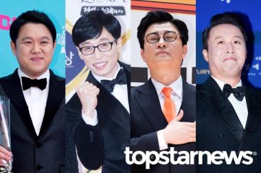 [스타포커스] 김구라-김성주-유재석-정준하, 누가 받아도 아깝지 않은 ‘2016 MBC 연예대상’ 대상