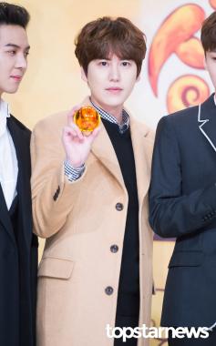 [HD포토] 슈퍼주니어(SuperJunior) 규현, ‘드래곤 볼이예요!’