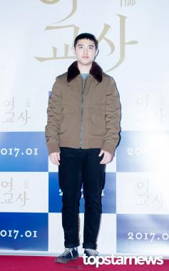 [HD포토] 엑소(EXO) 디오, ‘경수가 따뜻하면 그걸로 됐다’