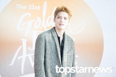 [UHD포토] 제이와이제이(JYJ) 김재중, ‘군대 전역 후 첫 공식석상’