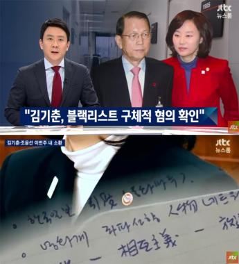 [방송리뷰] ‘뉴스룸’, “특검 이번 주 내에 김기춘-조윤선 소환 한다”