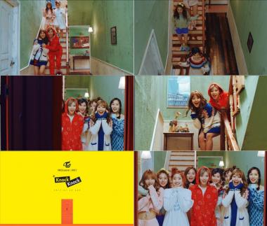 트와이스(TWICE), 신곡 ‘Knock Knock’ MV 티저 공개…‘만개한 꽃미모’