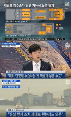[방송리뷰] ‘뉴스현장’ 박흥석, “세월호 미수습자 위치 단정하면 역효과 있을 것”