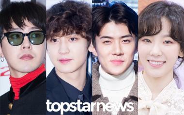 [HD테마] 인스타그램 팔로워 순위 TOP4…‘빅뱅(BIGBANG) 지드래곤-엑소(EXO) 찬열-엑소(EXO) 세훈-소녀시대(SNSD) 태연’