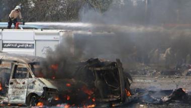 시리아 포위 지역 버스 폭탄 테러…‘주민 100여명 사망’ [토픽]