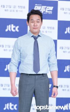 [현장리포트] ‘맨투맨’ 박성웅, “대사 많은 역할 처음 김원석 작가 원망”