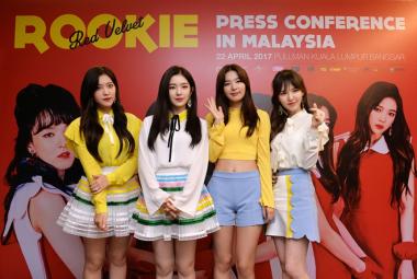 레드벨벳(Red Velvet), 말레이시아 첫 프로모션 성황…‘아시아 대세돌’