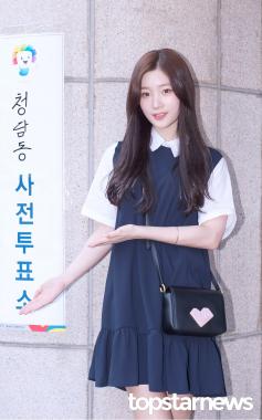 [HD포토] 다이아(DIA) 정채연, ‘예뻐도 너무 예쁜듯’