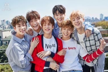 아스트로(ASTRO), ‘청춘 만화 속 소년들’과 같은 첫 번째 콘셉트 포토 공개