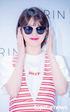 [HD포토] 미쓰에이(miss A) 수지, ‘시선 집중에 빵 터진 미소’