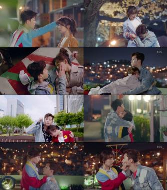 ‘쌈, 마이웨이’ 박서준-김지원, 심쿵 스킨십 시리즈 공개…“나 심쿵 했다”