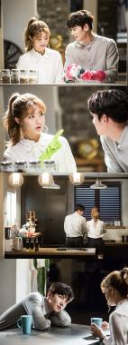 ‘수상한 파트너’ 지창욱-남지현, 꽁냥꽁냥 ‘커플 설거지’ 포착…‘신혼부부 연습 중?’