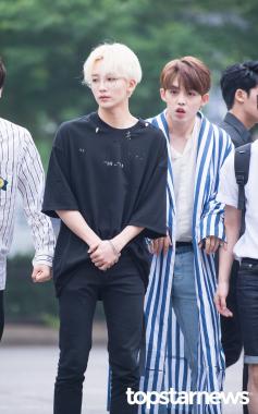 [HD포토] 세븐틴(SVT) 정한, ‘올블랙으로 입은 윤천사’