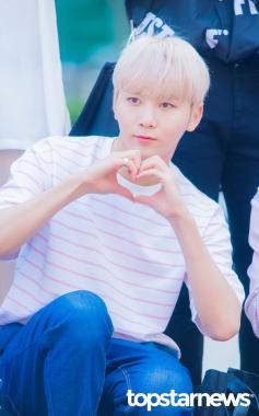 [HD포토] 세븐틴(SVT) 승관, ‘승관이 하트 받아~’