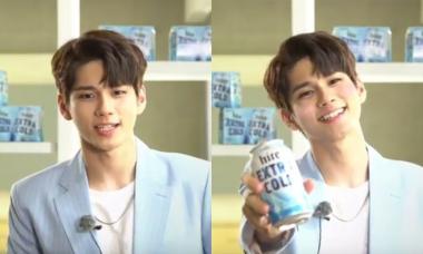 워너원(Wanna One) 옹성우, “나랑 같이 마실래?”…‘옹추’