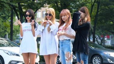 [HD영상] 뮤직뱅크 출근길 나인뮤지스(9muses), 섹시하면 나인뮤지스 비주얼하면 나인뮤지스