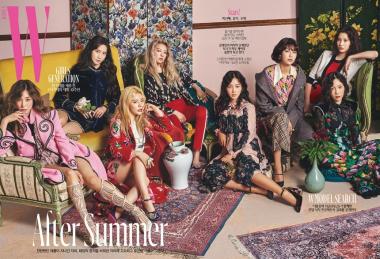 소녀시대(SNSD),  ‘더블유 코리아’ 8월호 스페셜 커버 화보 공개