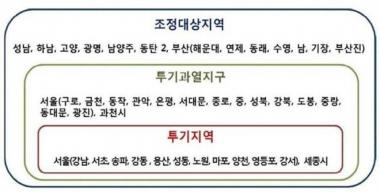 [8.2 부동산대책] 청약조정지역·투기과열지구·투기지역 차이점은?