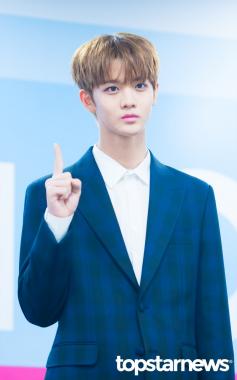 [HD포토] 워너원(Wanna One) 배진영, ‘잘생김과 교신중’