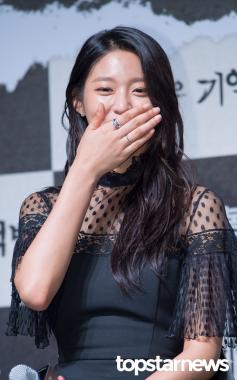 [HD포토] 에이오에이(AOA) 김설현, ‘선배님들 너무 재밌어요’