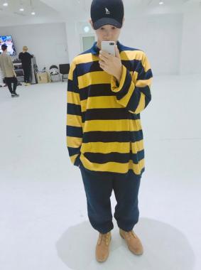 [근황] 방탄소년단(BTS) 랩몬스터, 오늘의 김데일리룩은?…‘꿀벌패션’